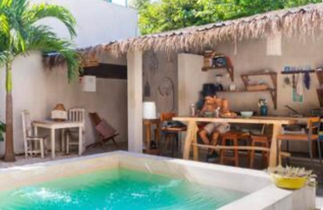 Hostal Dona Lucha Tulum Exterior foto